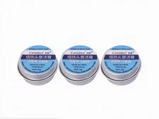 3Pc Soldering Iron Tip Tinner 6g Activator Tip Cleaner Remover Lead Free 0.21oz