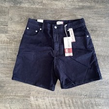 NWT Vintage Levi s Classic Stretch Y2K Jean Shorts Misses 12 Black 90 s