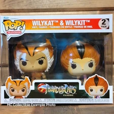 ThunderCats Wilykat and Wilykit Funko Pop Vinyl Figure 2-Pack