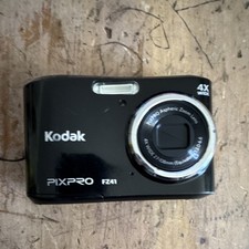 Kodak PIXPRO FZ41 4x Zoom Compact Digital Camera Black USB AA Built-in Flash