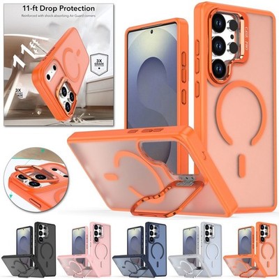 Armor Magnetic Charge Phone Case For Samsung A07 A17 A16 A36 A56 A35 A55 A54 A15