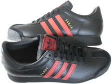 Adidas Originals Men's Samoa Sneakers Black Ruby Red Size 9 NIB JQ0046