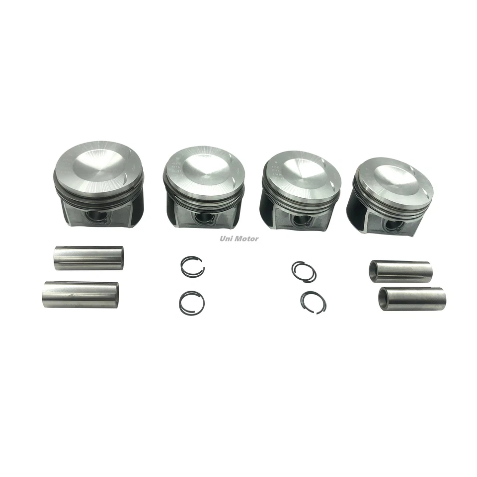 06D107066AA 4x pistones KS de fabricante de equipos originales con anillos para Audi A4 2005-2008 VW GOLF 2004-2009 Foto 2 de 4