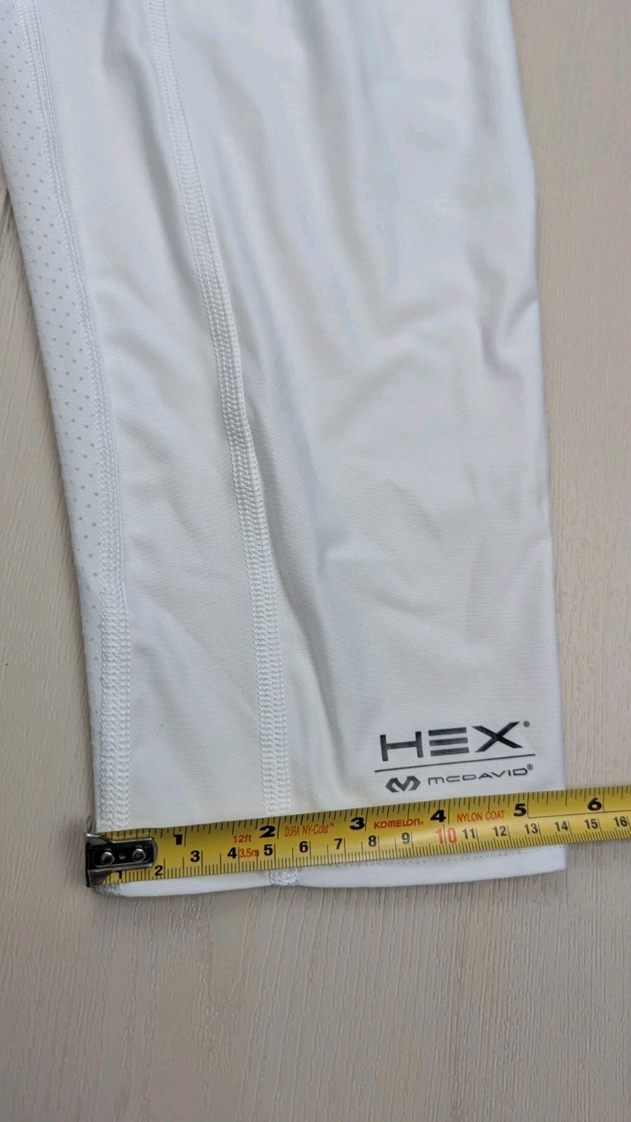 McDavid Padded Athletic Compression Pants White M… - image 11