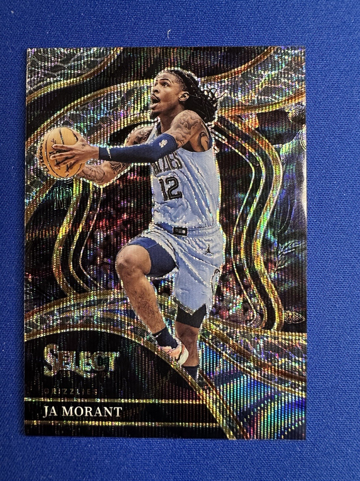 JA MORANT 2023 Panini Select Courtside #265 Grizzlies Elephant Prizm SSP