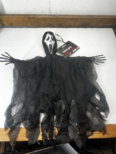 Scream 4 Ghostface 2011 RARE 20” Halloween Hanging Figure NEW Ghost Face NWT - Picture 4 of 4