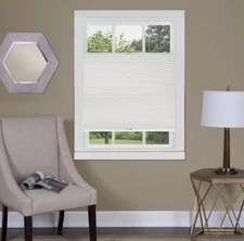 Achim Home Top Down Cordless Honeycomb Cellular Shade 35" x 64" ALABASTER Blinds