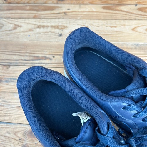 Nike Trainers Mens Size UK 12 Air Force 1 Low 07 Blue Obsidian Leather Shoes AF1 - Picture 11 of 13