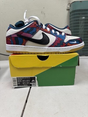Nike SB Dunk Pro Parra Abstract Art ( 2021 ) Size 10 5 Brand New DH7695-600