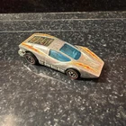 Vintage 1974 Hot Wheels Redline Super Chrome Large Charge Nice HK BA459
