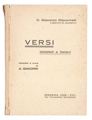 Dialektale und italienische Verse.