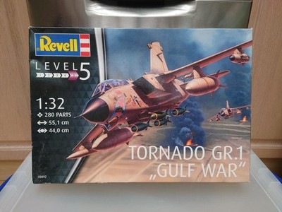 Revell Tornado GR.1 RAF Golfkrieg Kampfjet Maßstab 1:32 Modellbausatz Neu unbenutzt