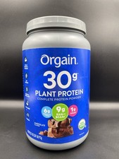 Orgain 30g Plant Protein Powder Chocolate 2.01 lb Exp 06/20/26