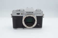 FUJIFILM X-T10 Mirrorless Camera Body, Silver 16.3MP BODY ONLY
