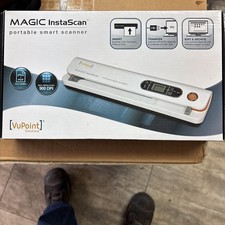 VuPoint Magic InstaScan Portable Smart Scanner Open Box-NO SD CARD-Free Shipping
