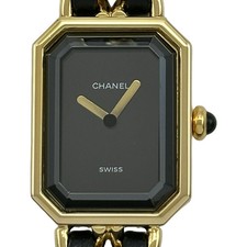 Used CHANEL Premiere H0001 plating Wrist watch Women Quartz Black 2