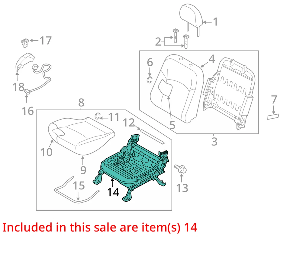 Se adapta a MITSUBISHI OUTLANDER SPORT 2013 asiento del conductor delantero izquierdo cuero negro ver fotos Foto 4 de 4