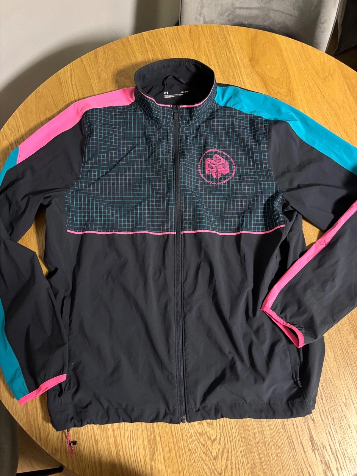 Under Armour Men's UA Run Anywhere Storm Jacket Full Zip Black Size L