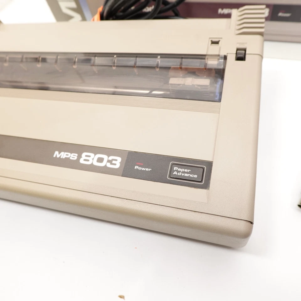 Commodore MPS 803 Printer Boxed MPS-803 For Commodore 64 - Image 3 of 4