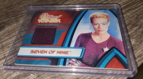2001 Women of Star Trek Voyager Costume Card F1 Seven of Nine D1 - Picture 5 of 5