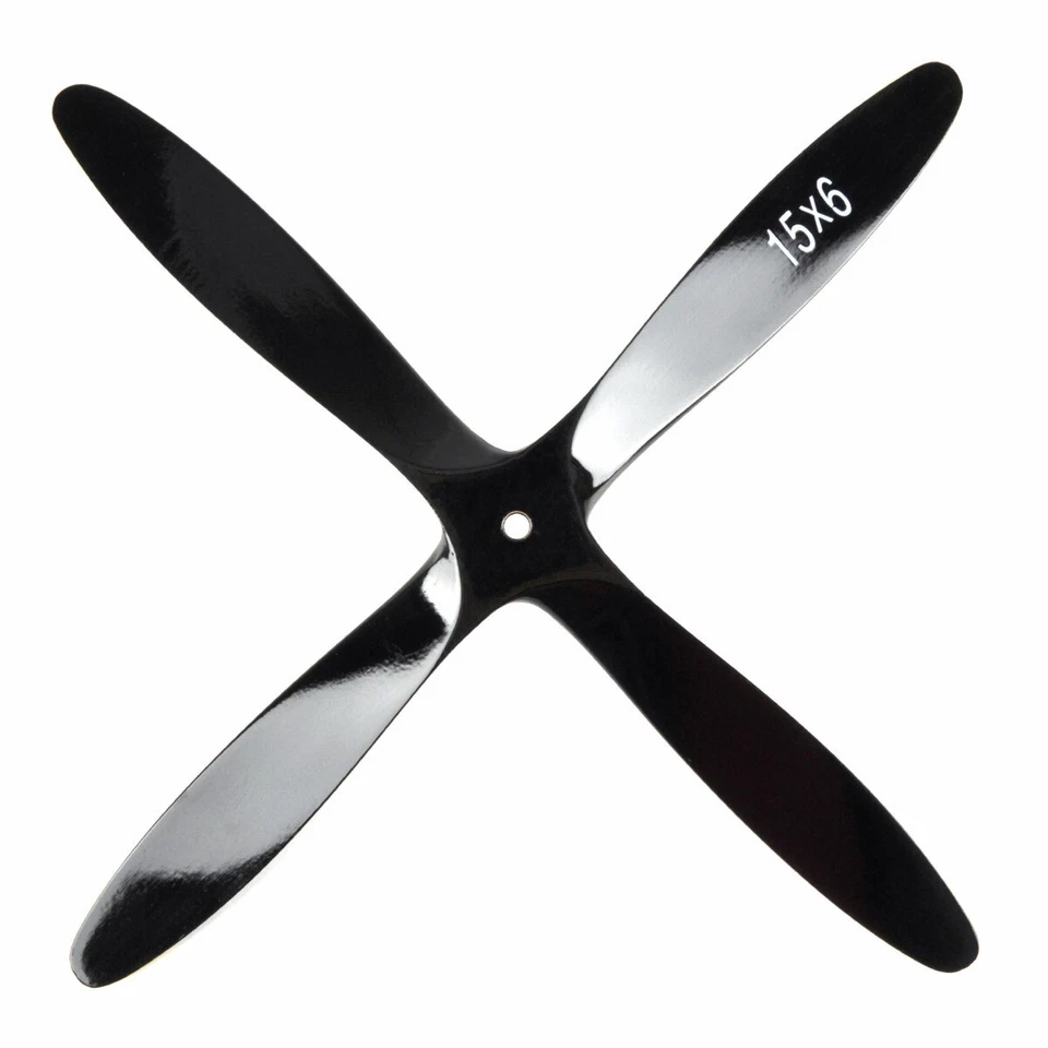 4 Blades Propeller 13/14/15*6/16*8/17/18*10inch Beech Wooden CW For RC Gas Plane - Image 2 of 4