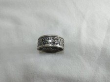 custom coin rings Morgan dollar sizes 10