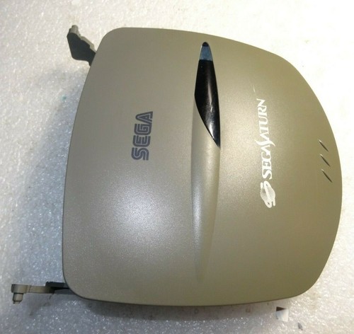 Sega Saturn HST-3210 Japan DARK Gray Top Cover Disk Door ONLY -Just OK-READ ALL - Picture 12 of 12