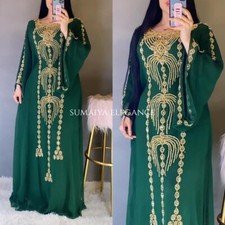 SALE New Moroccan Dubai Kaftans Farasha Abaya Dress Very Fancy Long Gowns SE 622