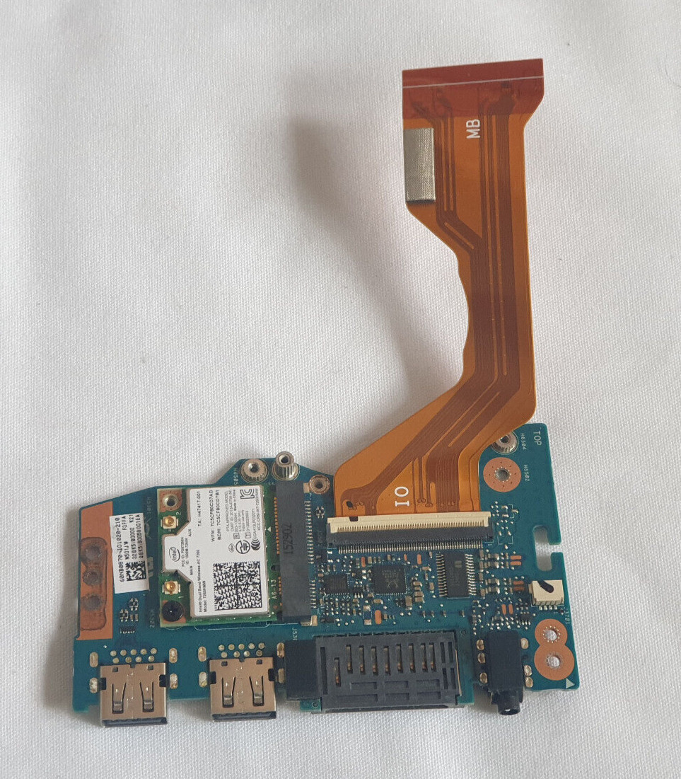 Asus Zenbook UX501J UX501JW USB Audio Jack Card Reader I/O Board With