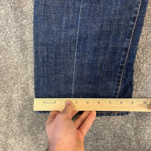 Womens Jeans Relaxed Bootcut Medium Blue Faded Washed W32 L32 7 For All Mankind - Picture 12 of 16