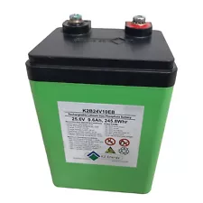 24V Lithium Battery with PCM [BMS] K2 Energy K2B24V10EB LiFePO4 245Wh (24 26650)