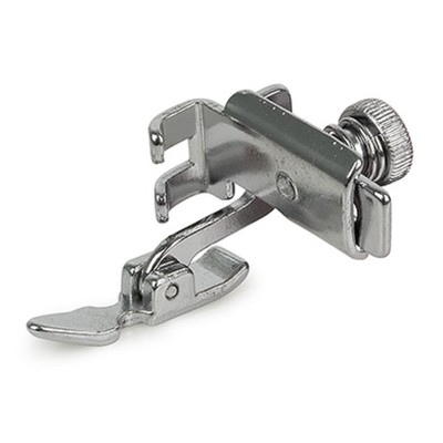 Adjustable Low-shank Zipper/Cording Foot 55510, will fit all low shank & snap on