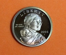 ESTATE FIND 2004 - S Proof Sacagawea Dollar !! #K26187