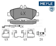 Brake pad set, disc brake Meyle 0252919019/PD for VW