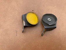 1971 1972 Suzuki TS125 TS-125 motorcycle front end forks reflector light lens