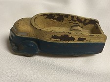 Vintage 1930's SUN RUBBER CO Blue & Yellow Toy Truck #86 ~ Made in USA