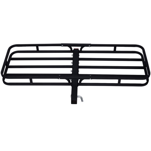 500lb Trailer Hitch Mount Cargo Basket Luggage Rack Carrier For SUV Car Truck - Picture 9 of 13