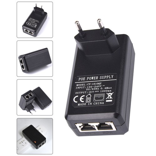 15V 1A Injector Adapter for Security IP Camera - 第 6/12 張圖片