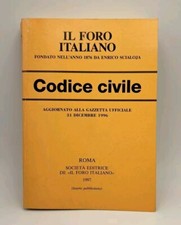 Codice civile - Il foro italiano 1997 - gazzetta ufficiale 1996