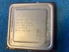 Vintage CPU AMD K6-2/350AFR 2.2v core/3.3v Super Socket 7 1998
