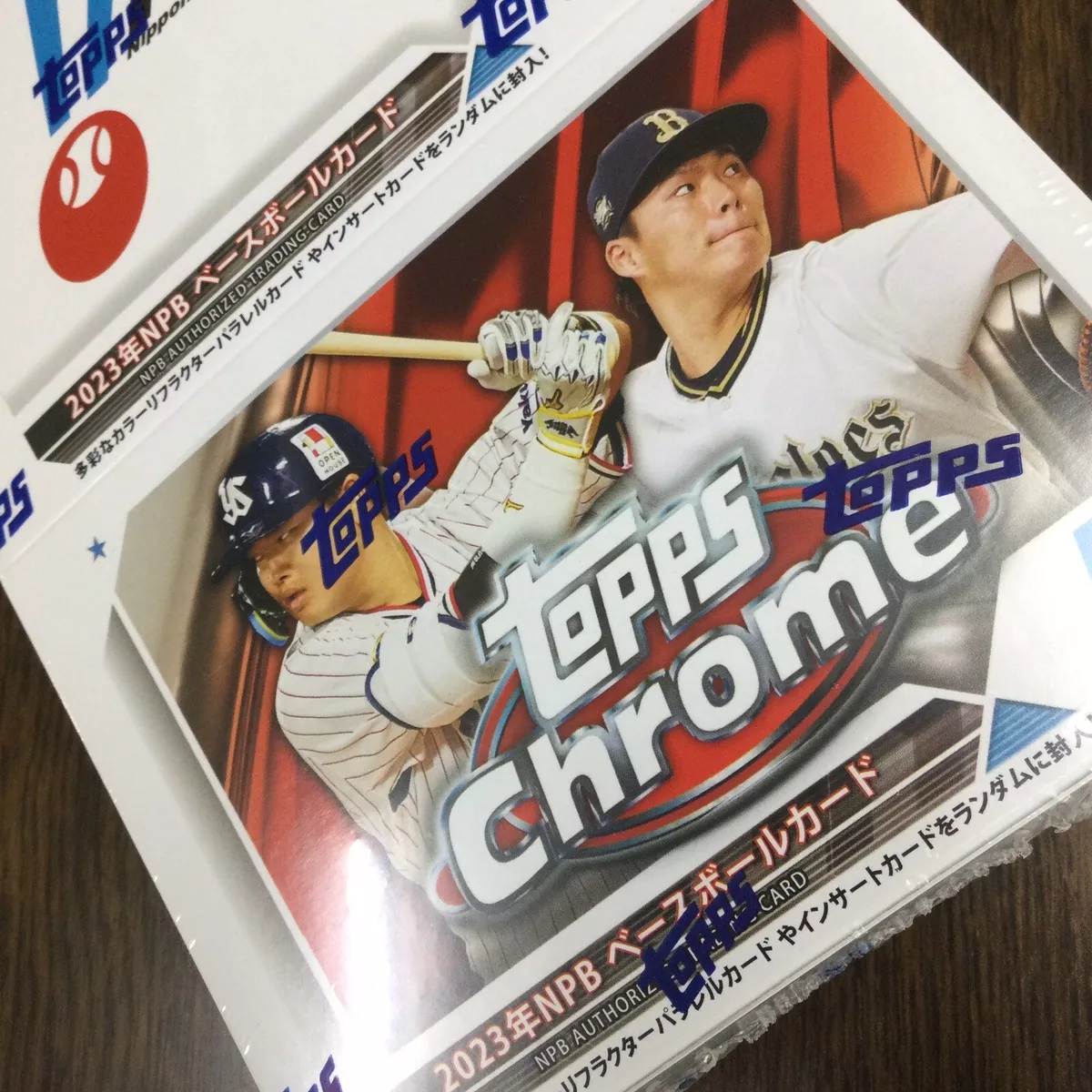 2023年NPB topps Chrome BOX ベースボールカード-