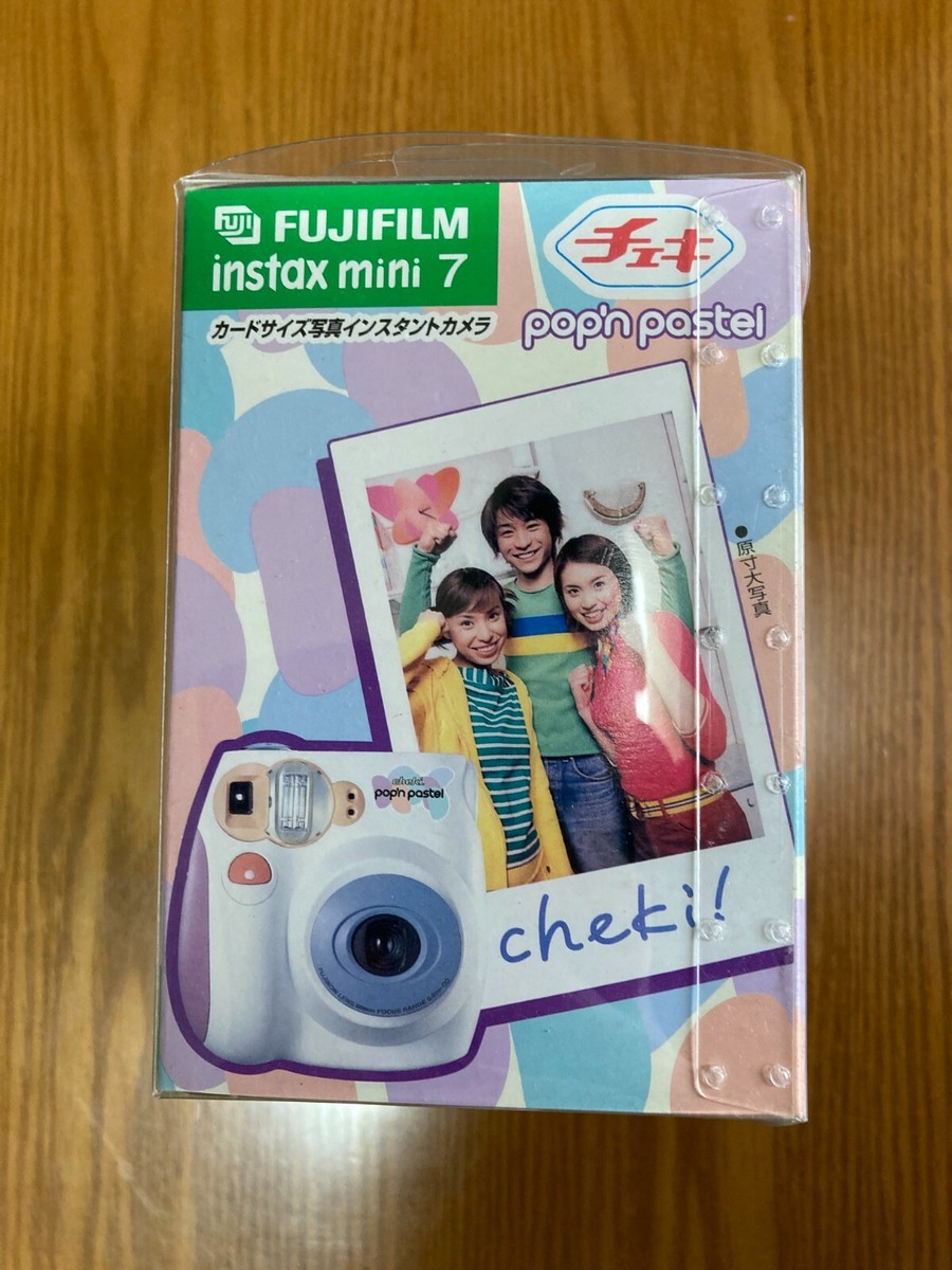 Fujifilm Instax Mini 7 Instant Camera pop'n pastel cheki With