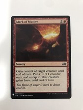 Mark of Mutiny MTG Magic the Gathering Card NM Near Mint PCA