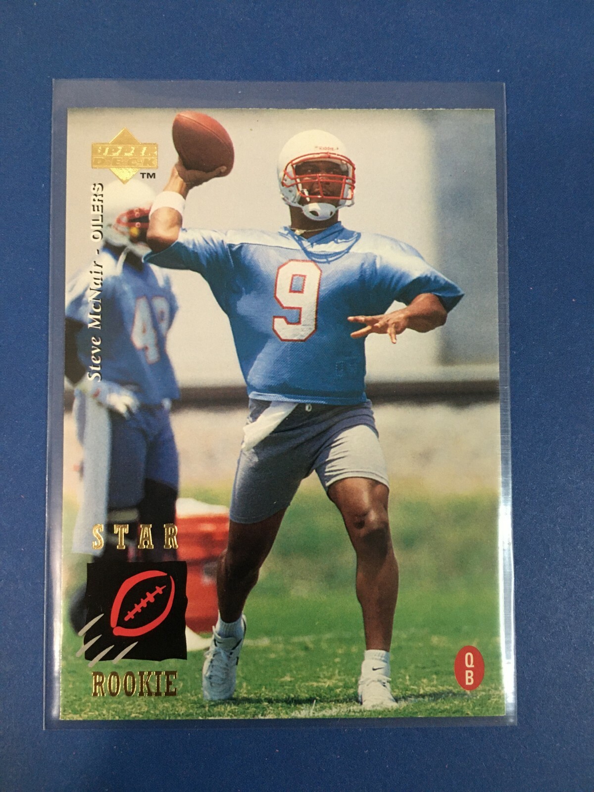 F107,217 1995 Upper Deck #3 Steve McNair RC Titans/Houston Oilers