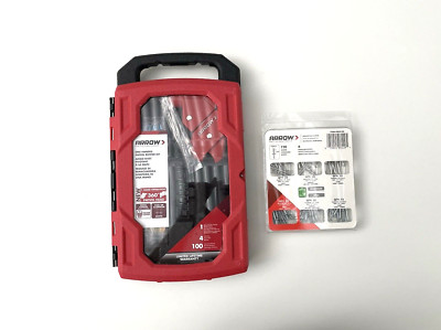 Arrow Fastener 1 Handed Swivel Metal Riveter Kit with extras 