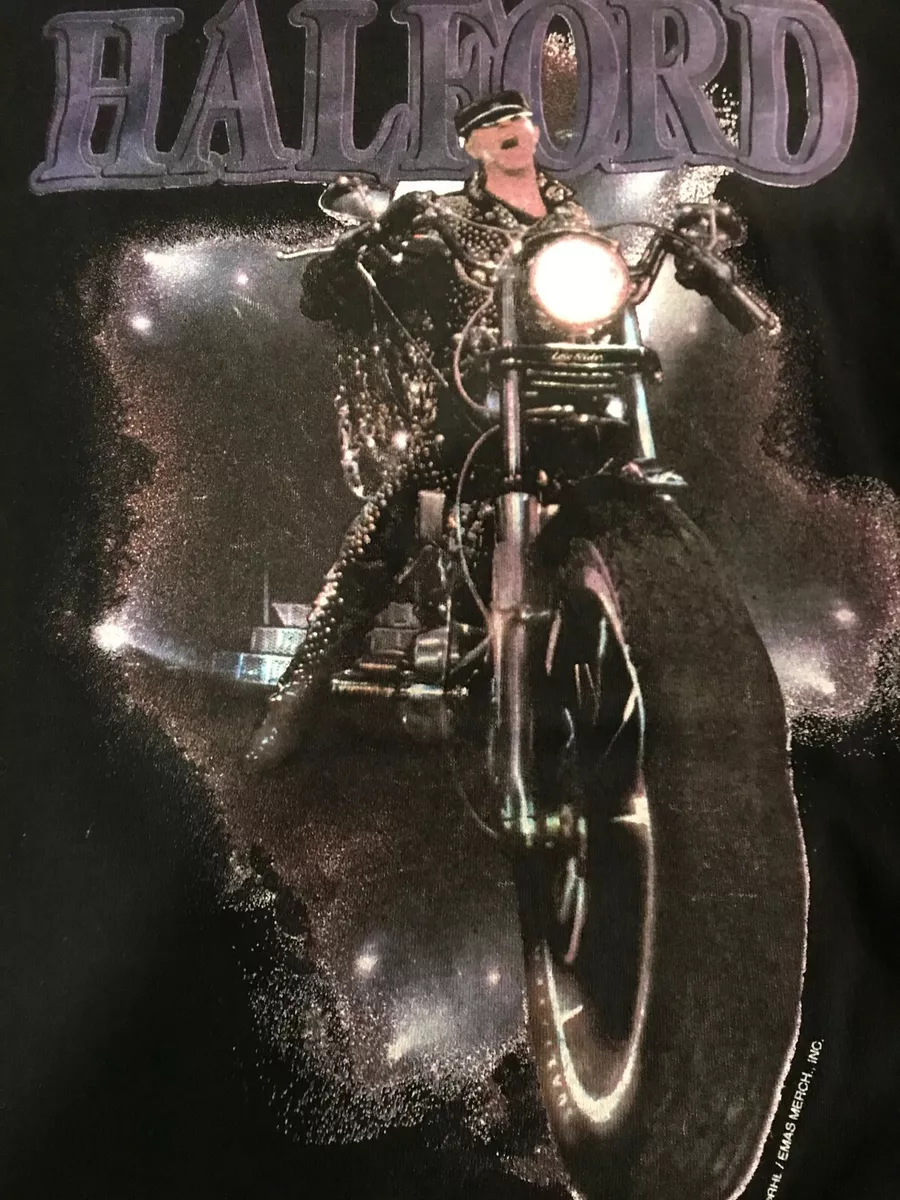Rare 90 s Judas Priest Rob Halford Fight Tour Shirt Size Med