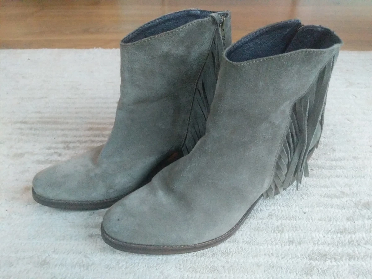 Grey low boots 2025