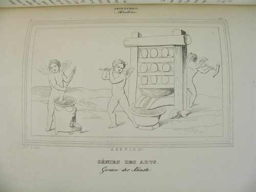 1875 Herculanum et Pompeii Illustrated Plates 8 vol set FINE LEATHER BINDINGS - Imagen 18 de 23