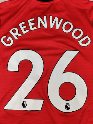 Football shirt soccer Manchester United Home 2019/2020 Adidas Kids