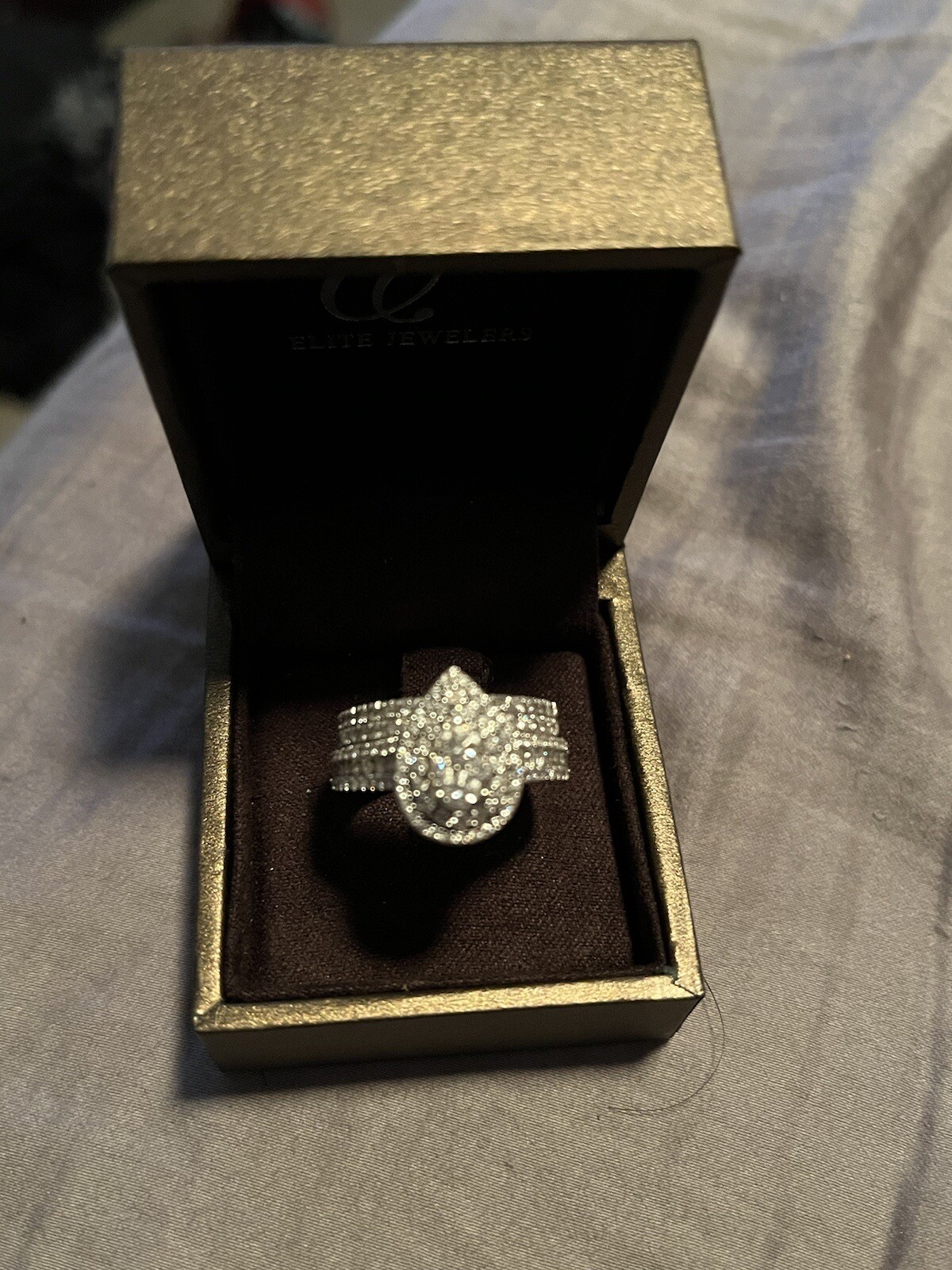 wedding ring set - image 4